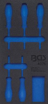 BGS Werkstattwageneinlage 1/3 leer für Art. 4076 4076-1